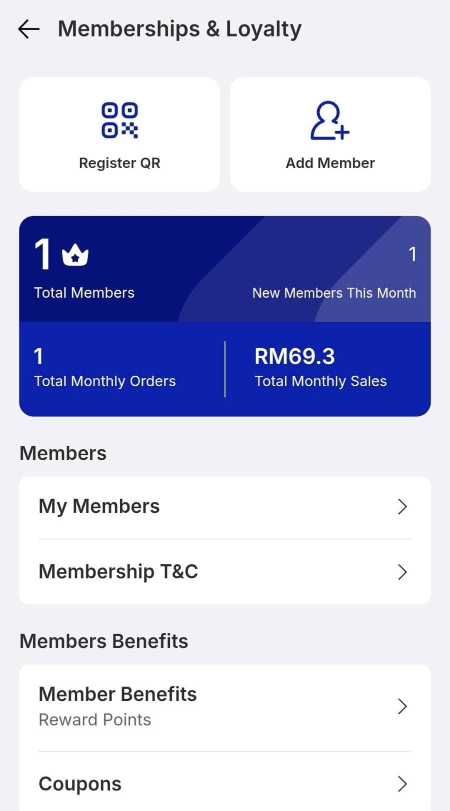 Member Benefits, on the portal.