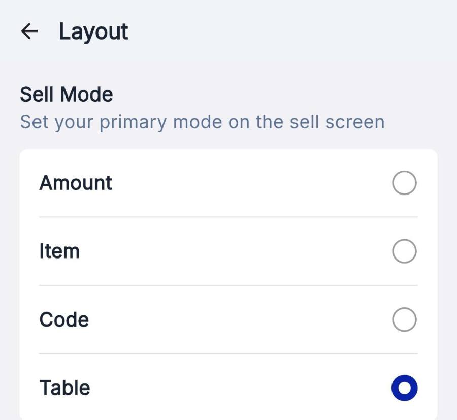 Pick the mode staff use most.
