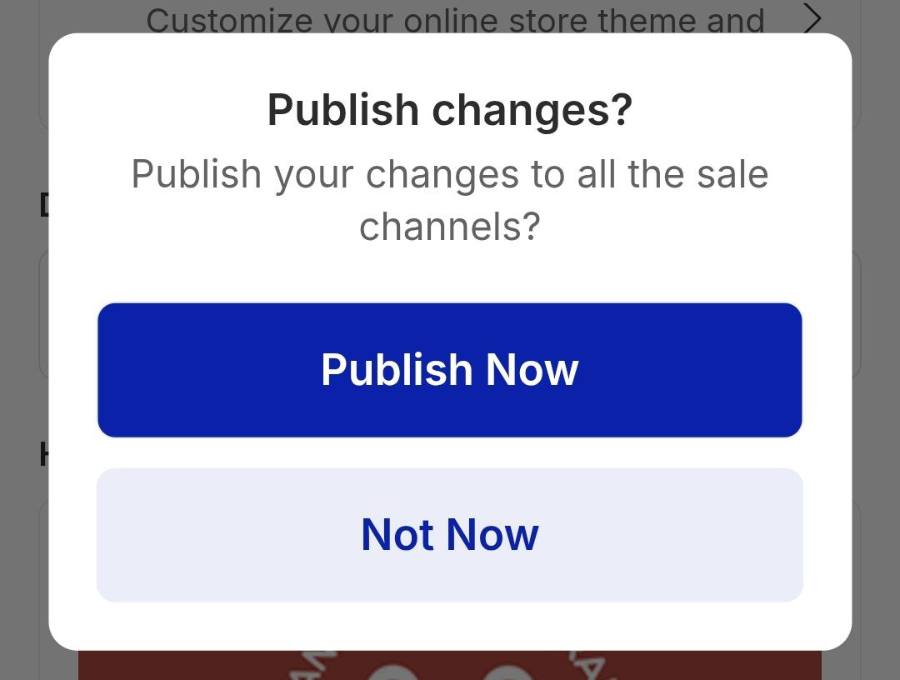 Publish Now pushes to every channel.