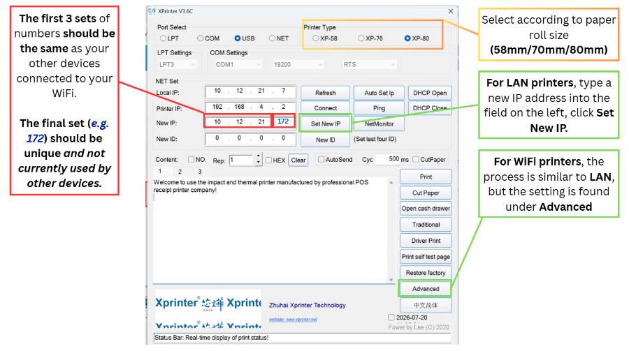 The Xprinter tool.