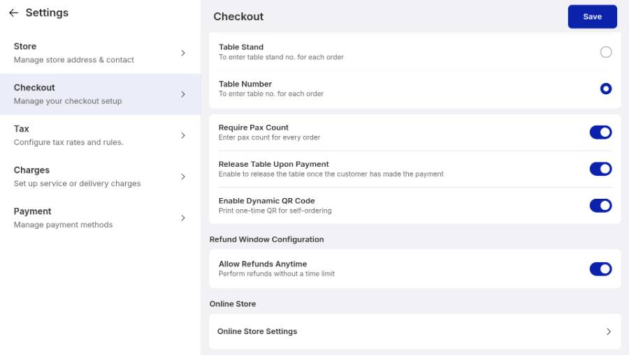 Enable Dynamic QR Code, then Save.